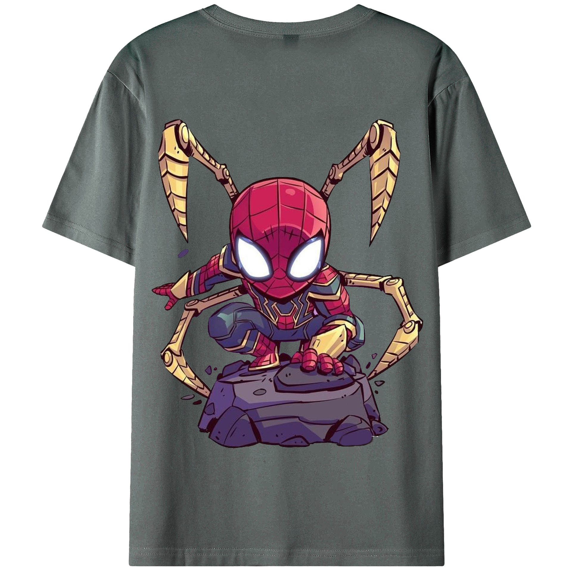 （画像用） アベンジャーズ The Avengers 綿100％半袖Tシャツ（背面プリント）